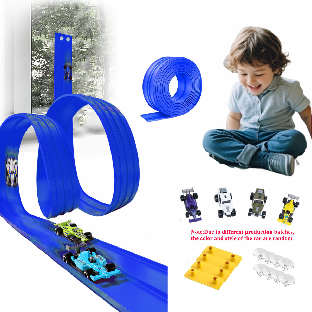 Free Educational Games For Kids - Net Bag 13Ft/16.3Ft Flexible Track Toy