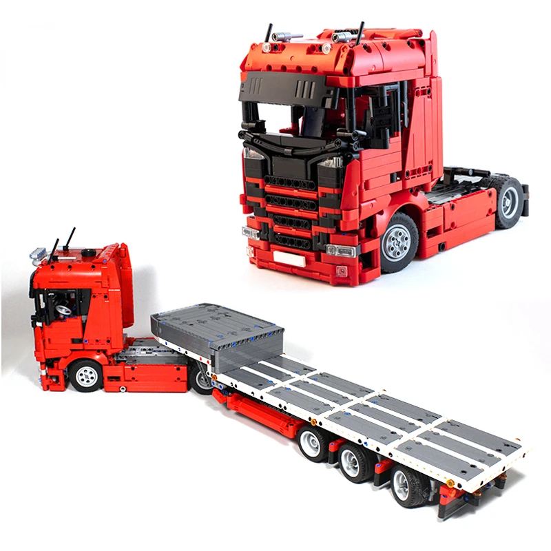 Kids Education Pdf - Customed MOC Model SCA Truck with