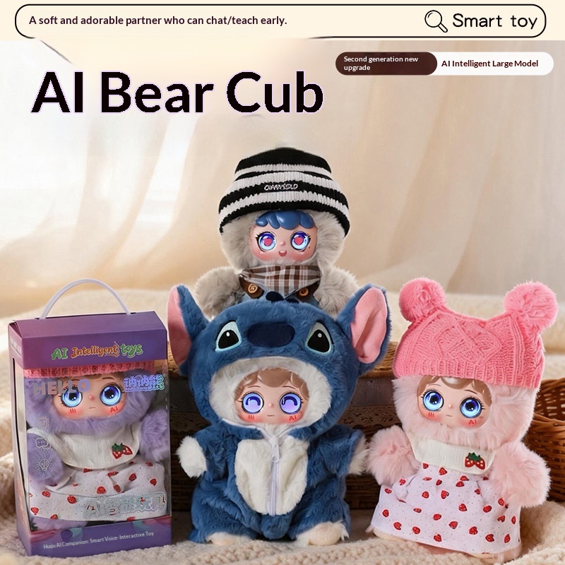 Kid Education - AI Bear Plush Toy Smart Talking