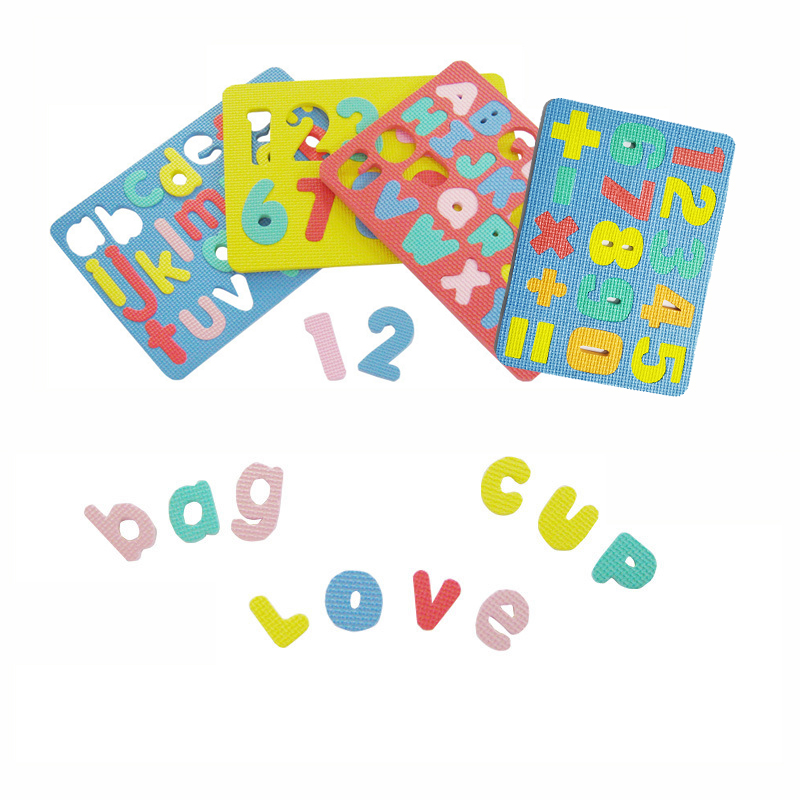Kids Educational - Alphabet Numbers & More - Kids Alphabetic Arithmetic Number EVA Foam