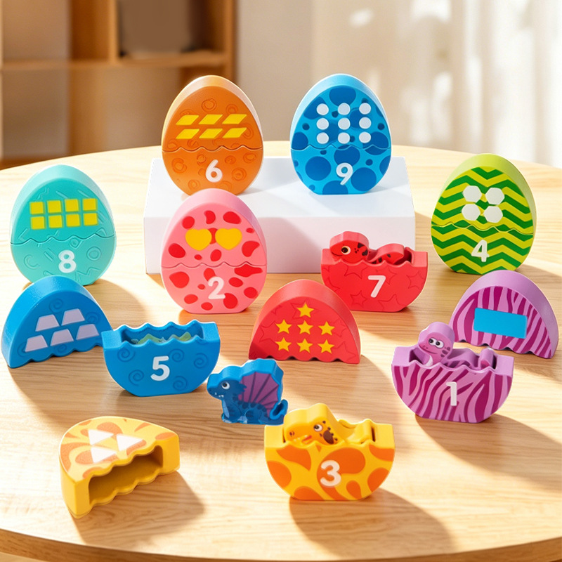 Kids Education Number - Childrens Educational Dinosaur Egg Matching Game