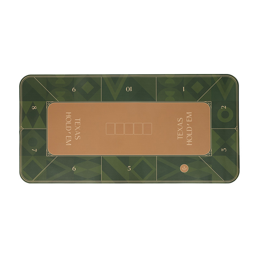 Multiplication Table Mat - Anti-slip Texas Hold'em Poker Mat Casino