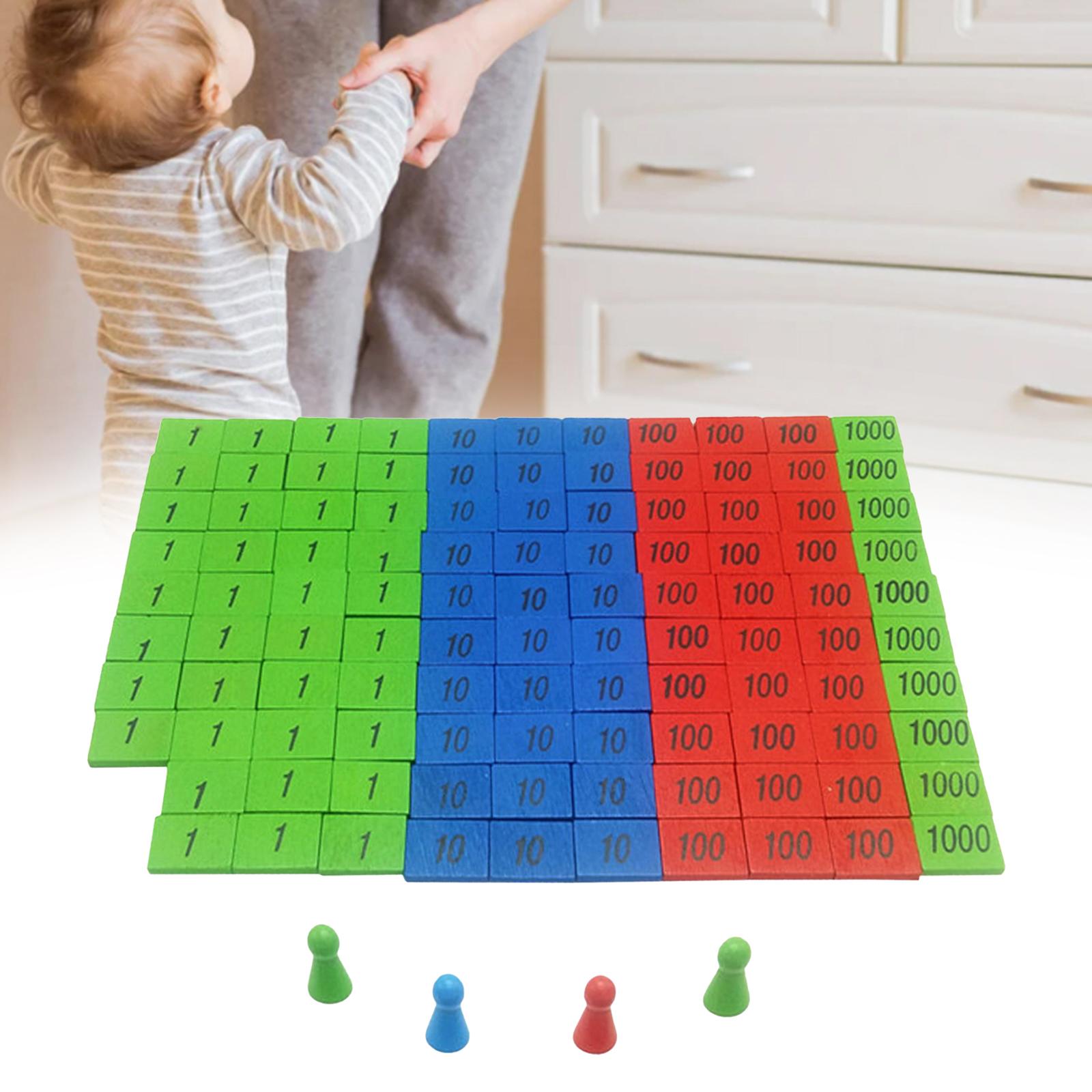 Multiplication Table Mat - 112x Professional Montessori Stamp Game Education