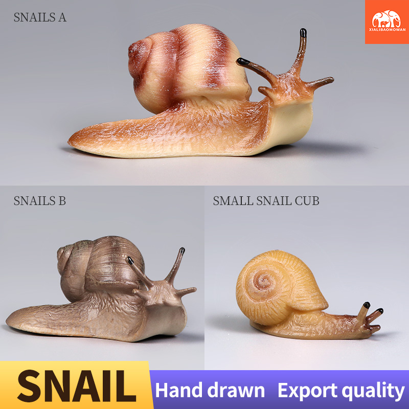 Kids Educational Box - Educational Snail Action Figures Toy for