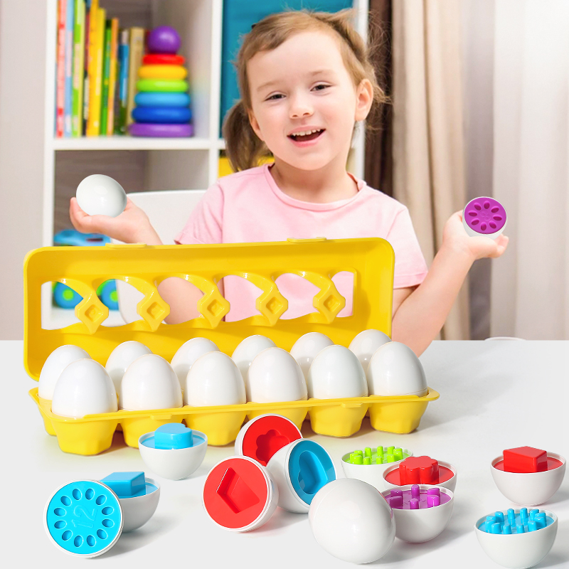 Kids Educational Game 3 - Eggs Screws 3D Puzzle Montessori Learning