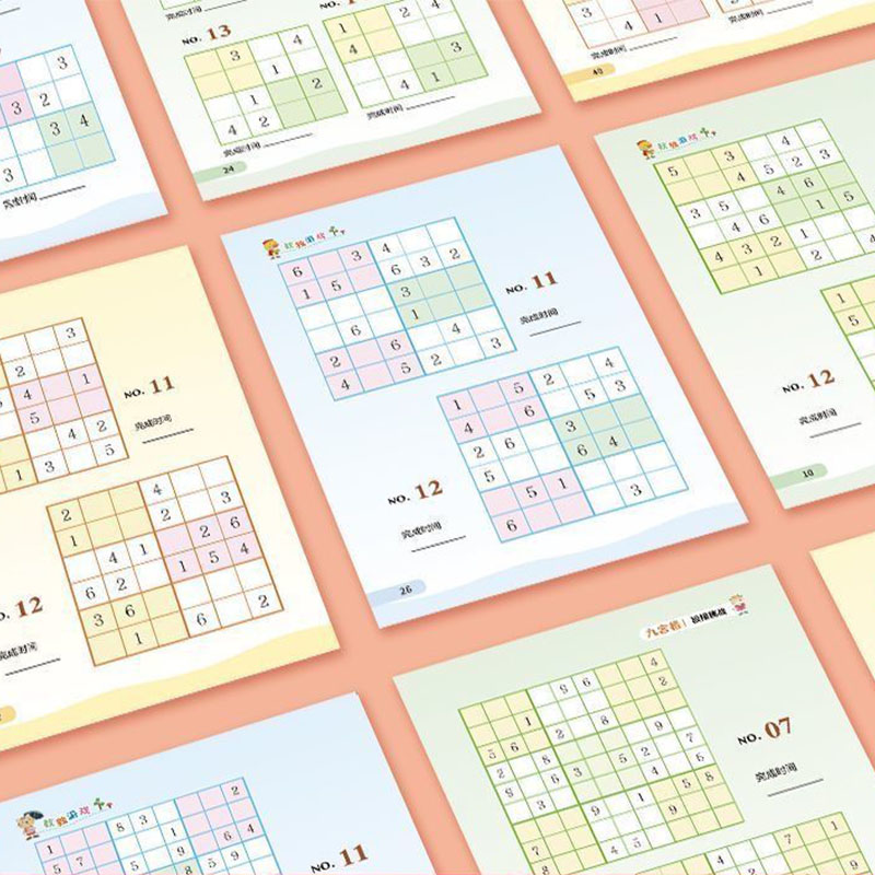 Kids Education Activities - Kids Sudoku Game Book Concentration &