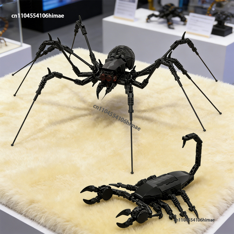 Kids Education Pdf - NEW Magical Creepy Spider Black Scorpion