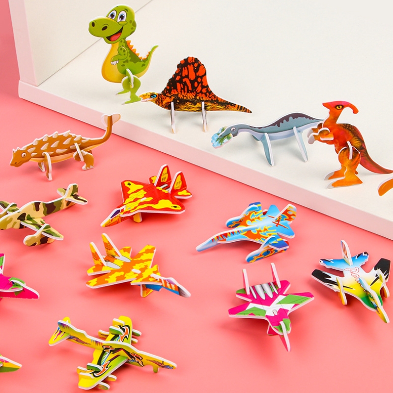 10pcs Creative Cute Paper Plan - огляд і ціна Educational Cartoon For Kids