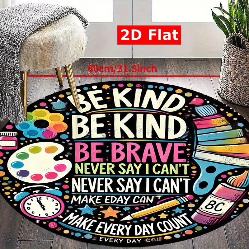 Be Kind Be Brave Motivational  - огляд і ціна School Kids Education Quotes