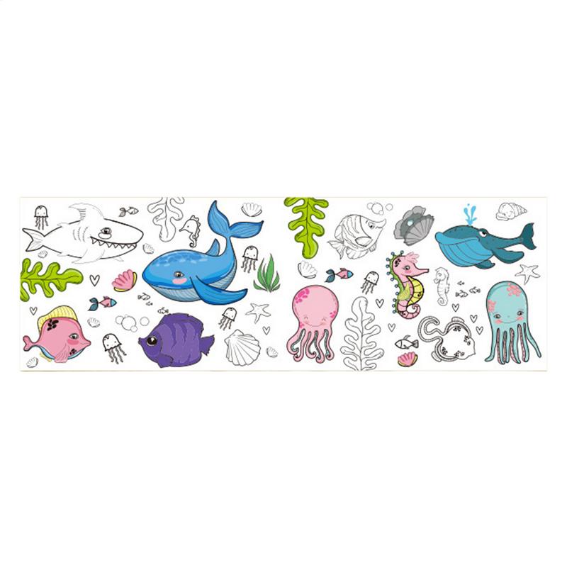 Coloring Paper Roll For Kids C - огляд і ціна Kids Education Wallpaper