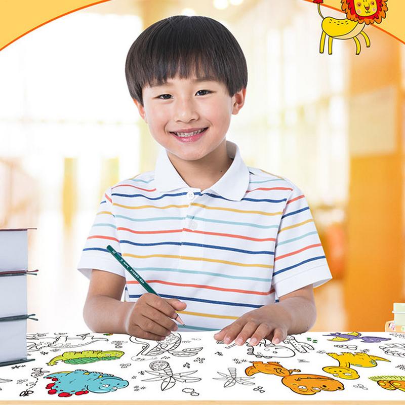 Coloring Paper Roll For Kids C - огляд і ціна Kids Education Wallpaper