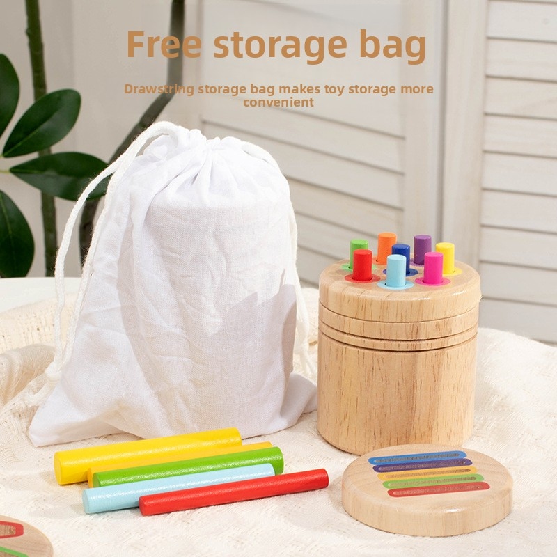 Montessori Wooden Shape Sortin - огляд і ціна Kids Educational Box
