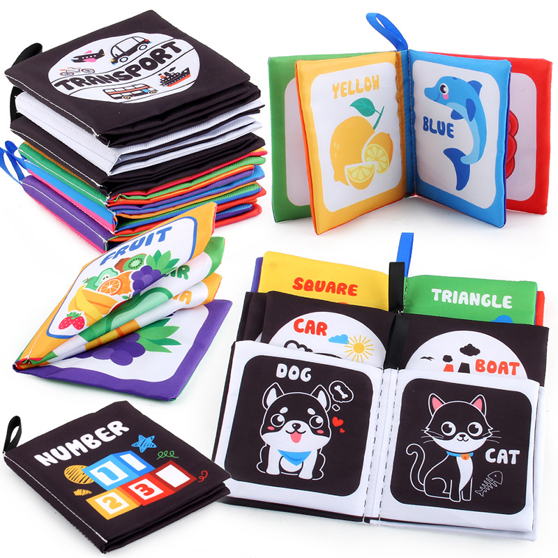 Baby Cloth Book for Newborns 0 - огляд і ціна Kids Education Books
