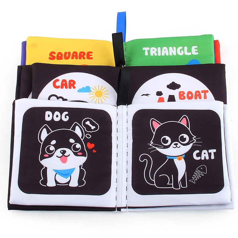 Baby Cloth Book for Newborns 0 - огляд і ціна Kids Education Books