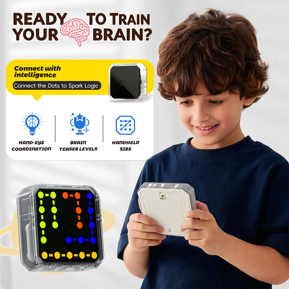 Electronic Handheld Game Conso - огляд і ціна Kids Educational Game 3