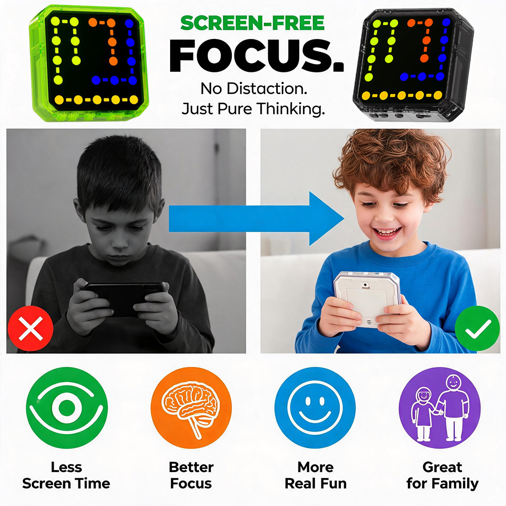 Electronic Handheld Game Conso - огляд і ціна Kids Educational Game 3