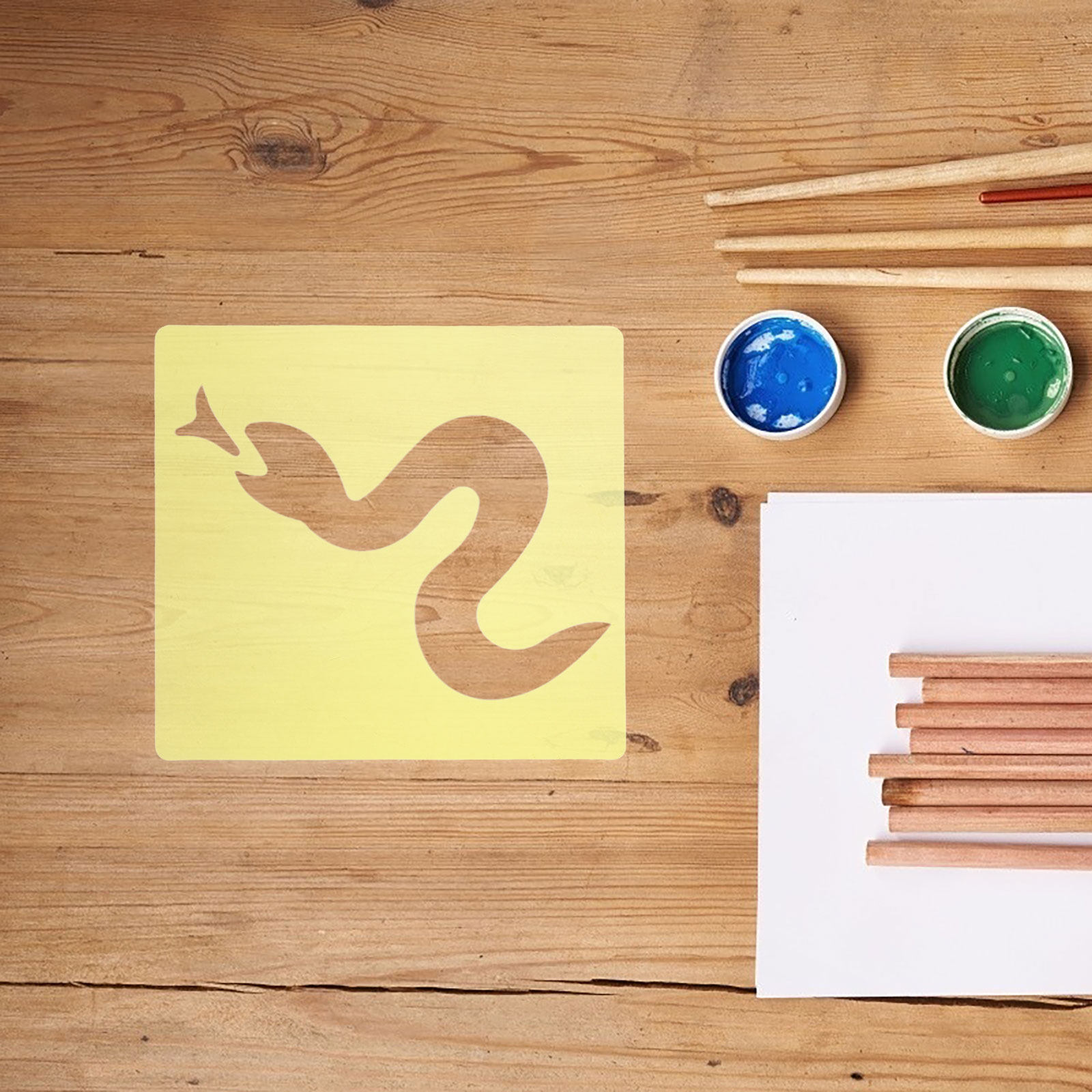 12Pcs Kids Animal Drawing Sten - огляд і ціна Kids Education Wallpaper