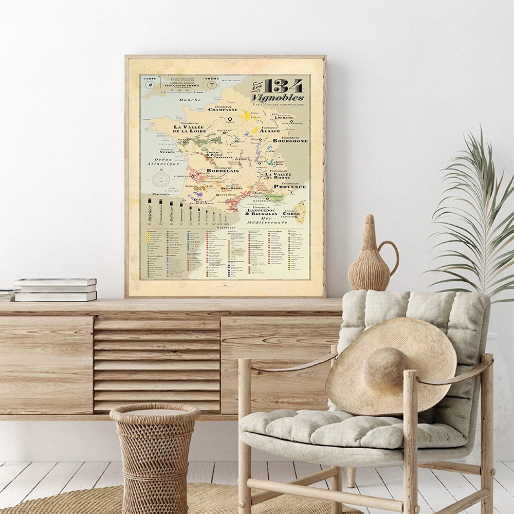 Retro Map Europe City Vines Ma - огляд і ціна School Kids Education Quotes