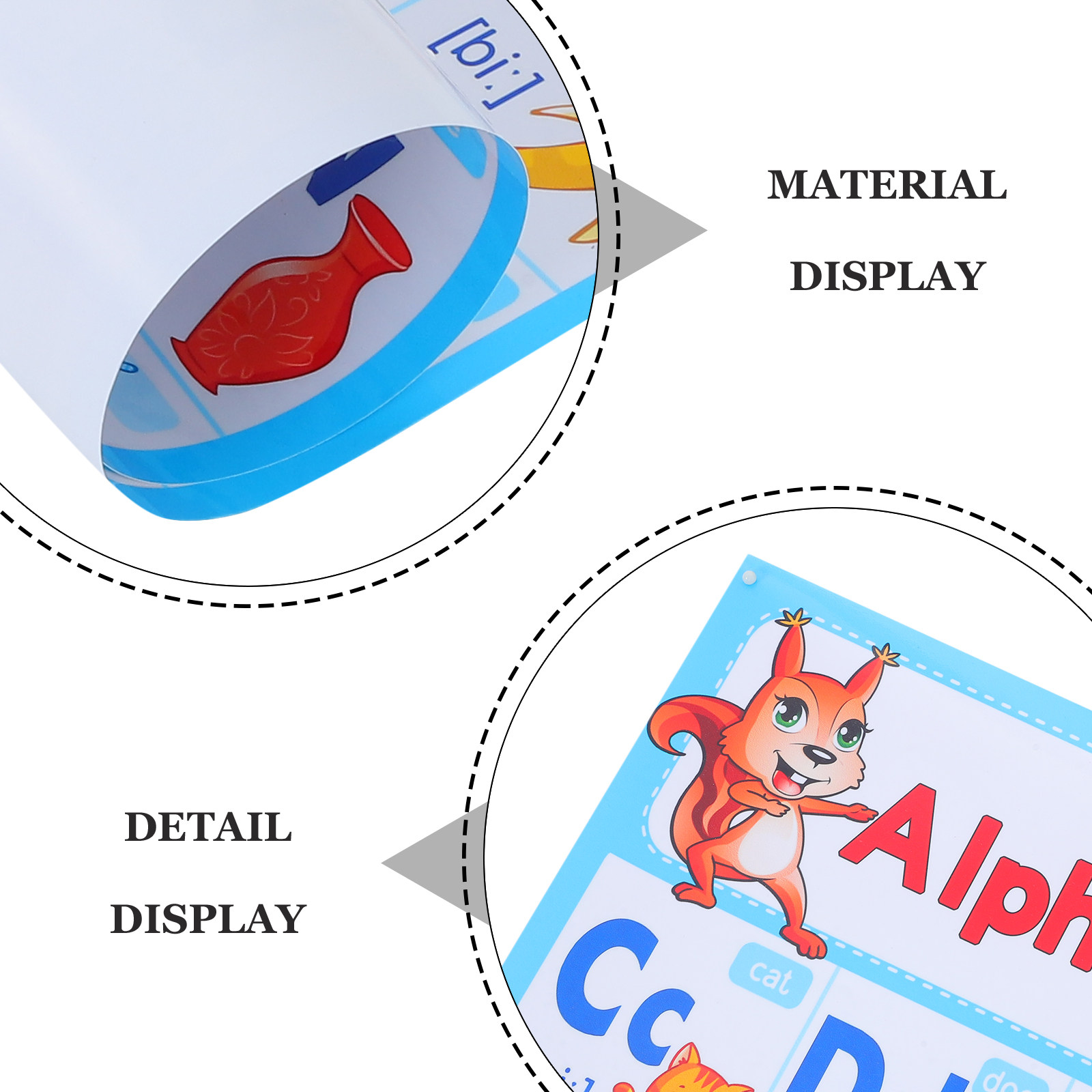 Abc Poster for Preschool Class - огляд і ціна Kids Education Wallpaper