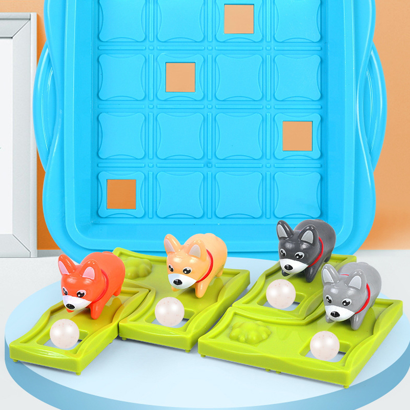 Board Game Naughty Puppies Chi - огляд і ціна Kids Educational Game 3