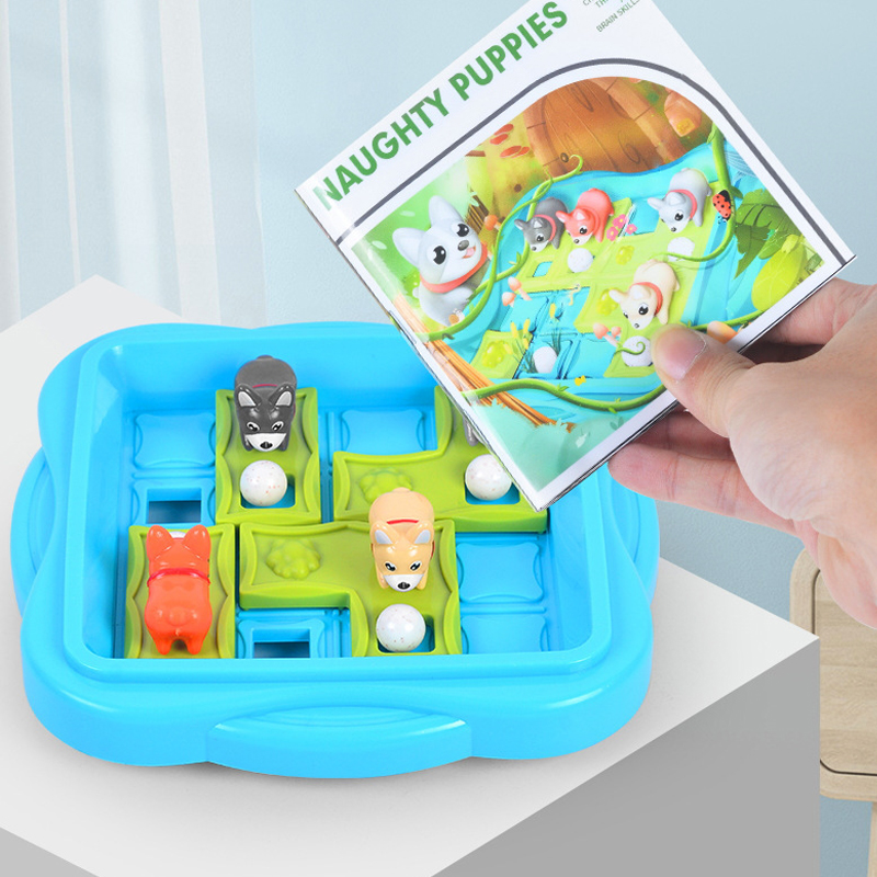 Board Game Naughty Puppies Chi - огляд і ціна Kids Educational Game 3