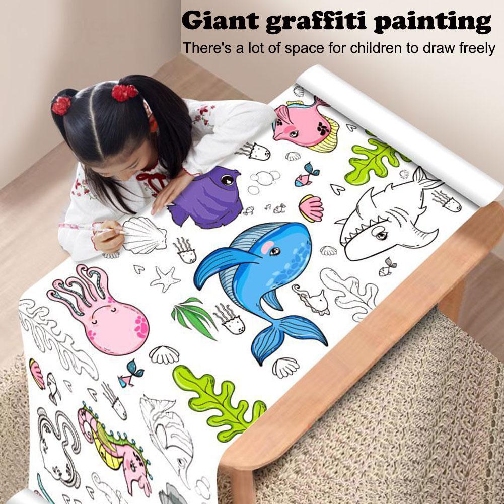 Children's Drawing Roll Sticky - огляд і ціна Kids Education Laptop