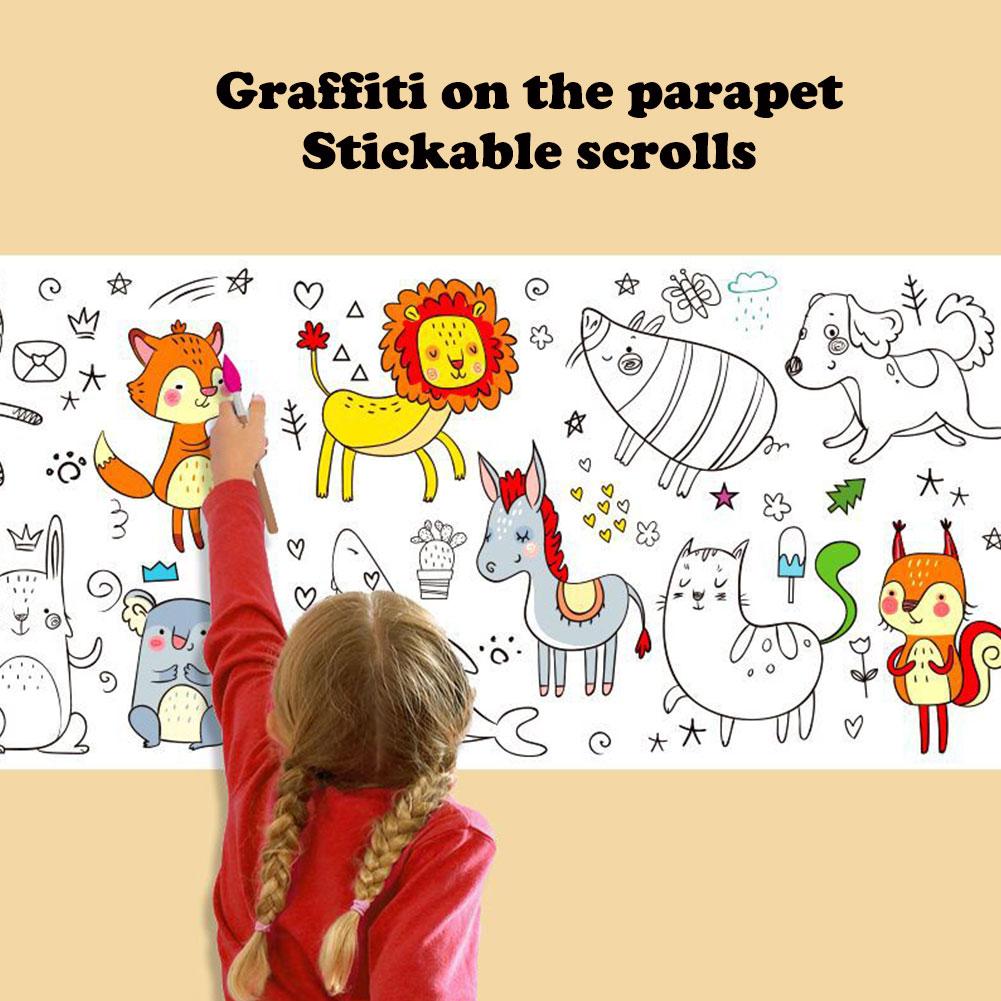 Children's Drawing Roll Sticky - огляд і ціна Kids Education Laptop