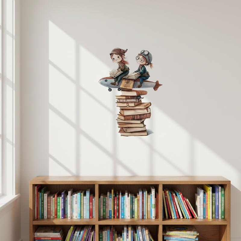 1pc Removable Cartoon Dreams B - огляд і ціна Kids Education Wallpaper