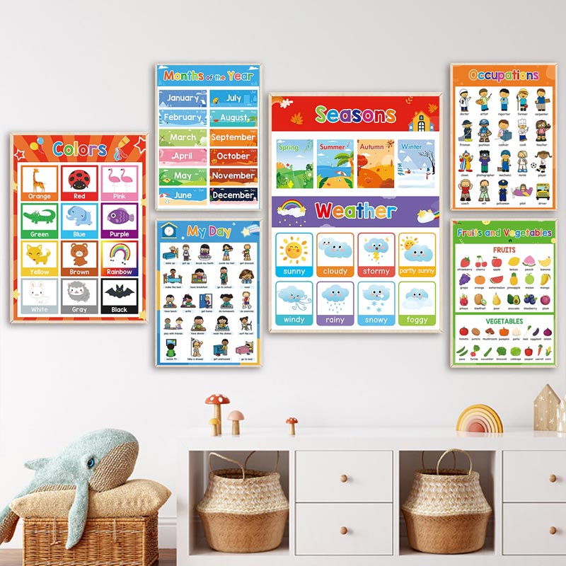 1pc frameless,Nursery Kids Edu - огляд і ціна Kids Educational - Alphabet Numbers & More