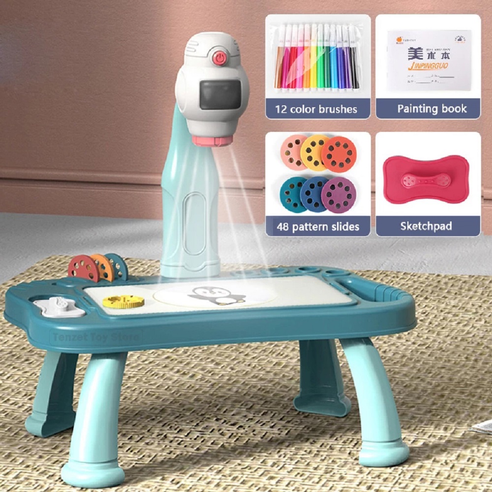 Children Led Projector Art Dra - огляд і ціна Drawing Projector Kids
