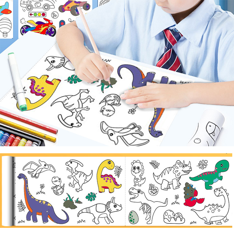 Children Drawing Roll DIY Stic - огляд і ціна Kids Education Laptop