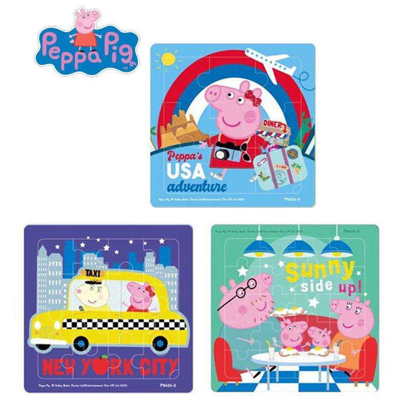 Peppa pig Figures MINI Jigsaw  - огляд і ціна Educational Cartoon For Kids