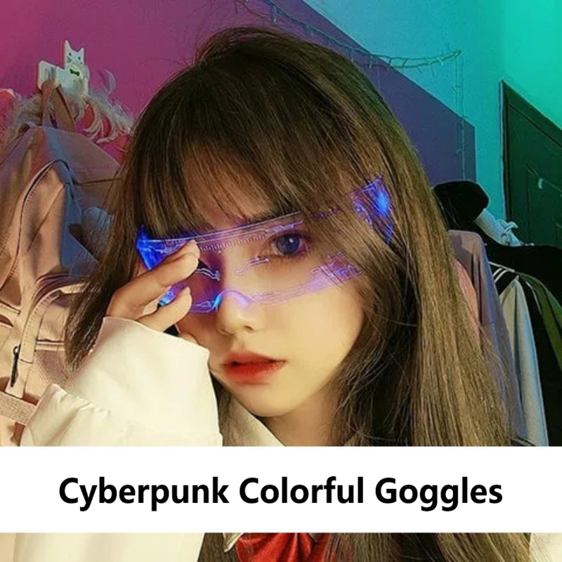 Cyberpunk Electric LED Glasses - огляд і ціна English Kids Education