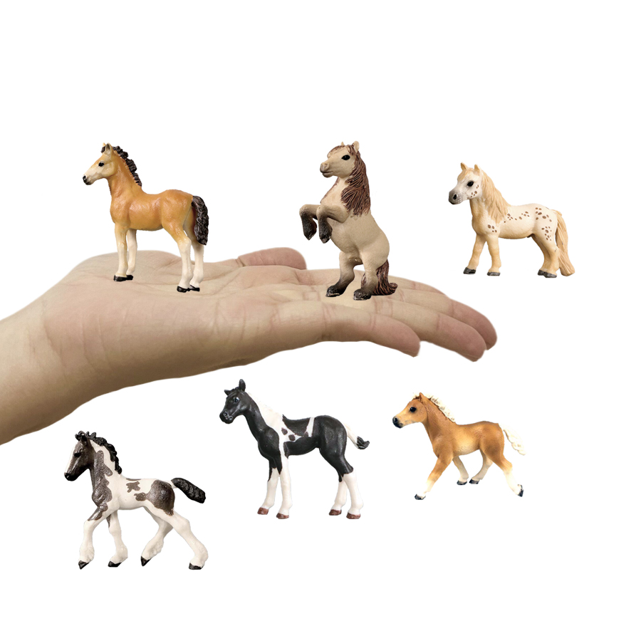 Horse Figurine Farm Animals Po - огляд і ціна Kids Educational Game 3