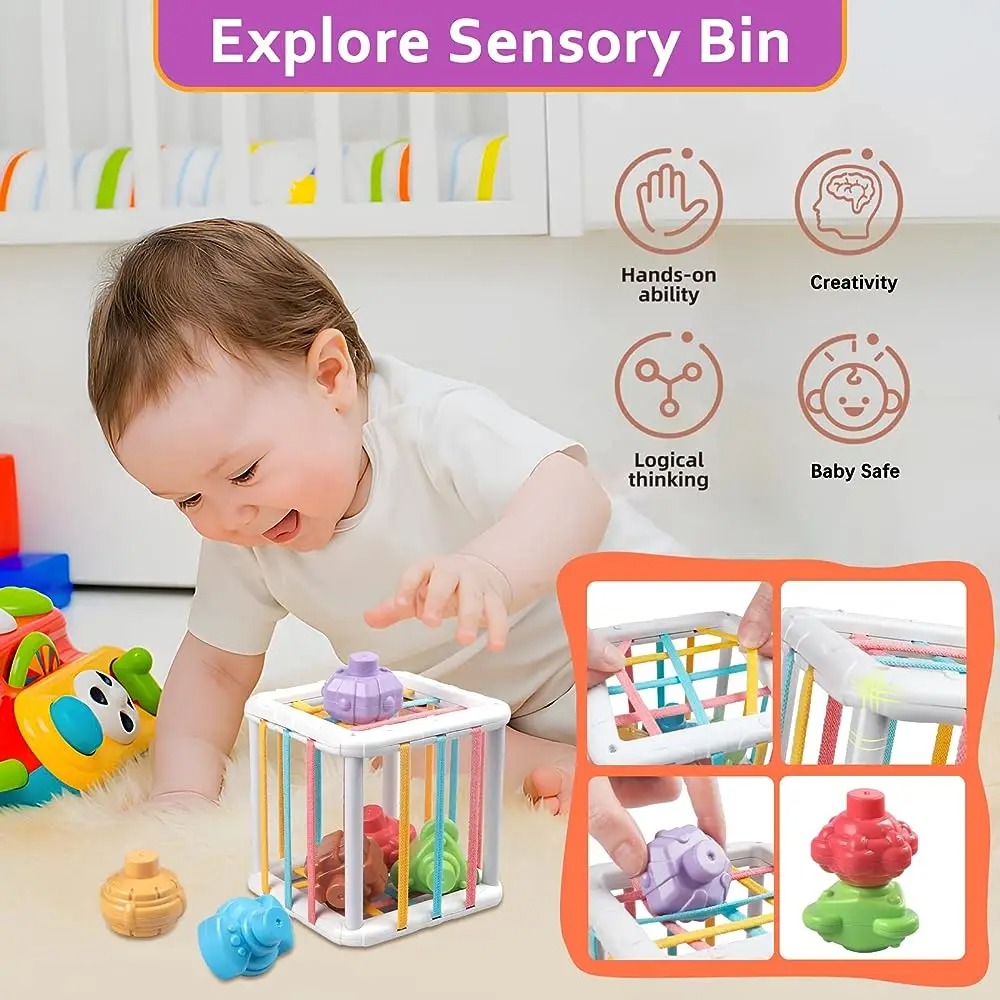 Rainbow Colorful Montessori Sh - огляд і ціна Kid Education
