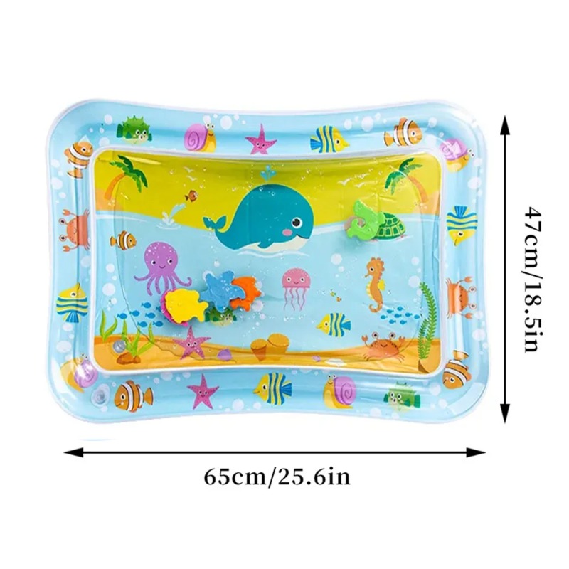 Baby Water Play Mat Inflatable - огляд і ціна Kids Education Activities