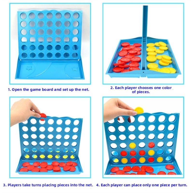 3D Four-in-a-Row Board Game fo - огляд і ціна Kids Educational Game 3