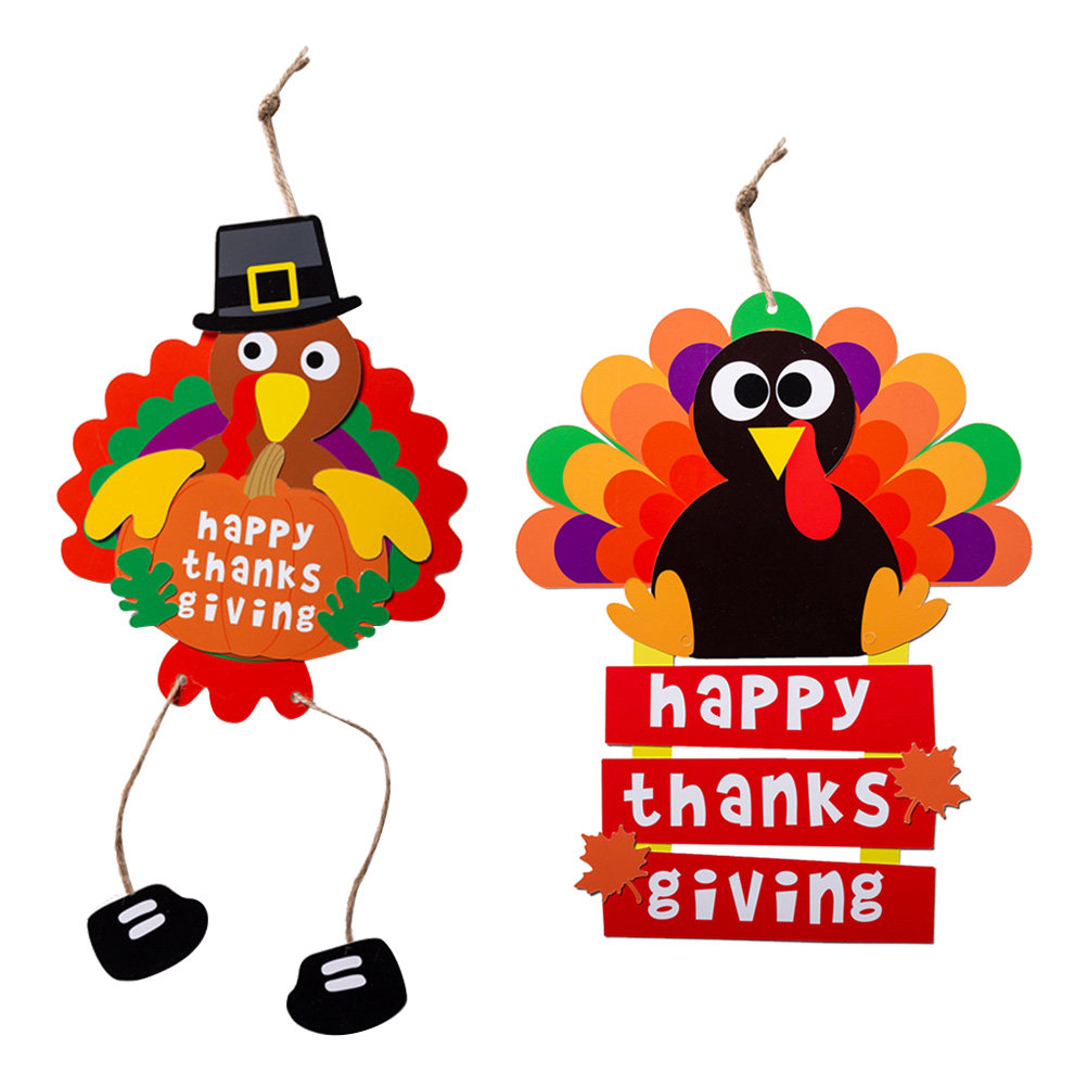 2Pcs Turkey Hanging Decoration - огляд і ціна Kids Education Wallpaper