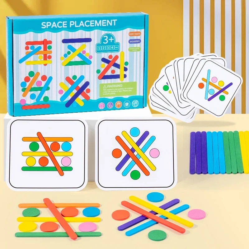 Kids Rainbow Stick Thinking Pu - огляд і ціна Kids Educational Box