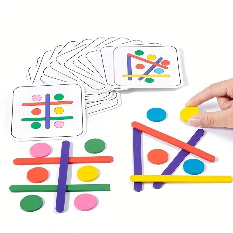 Kids Rainbow Stick Thinking Pu - огляд і ціна Kids Educational Box