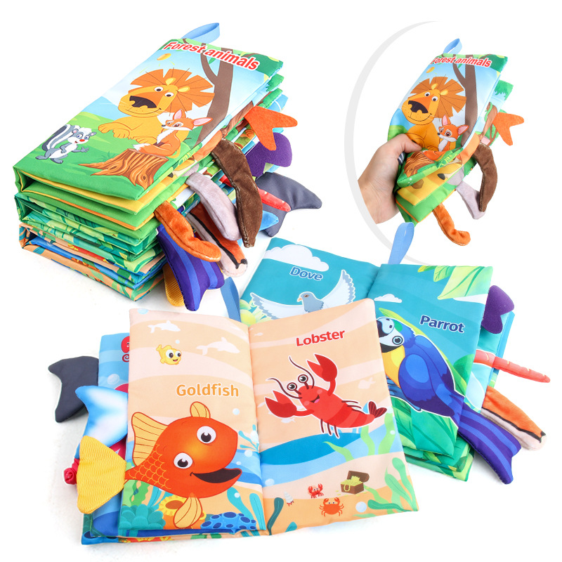 New Baby Cloth Books Visual an - огляд і ціна Educational Cartoon For Kids