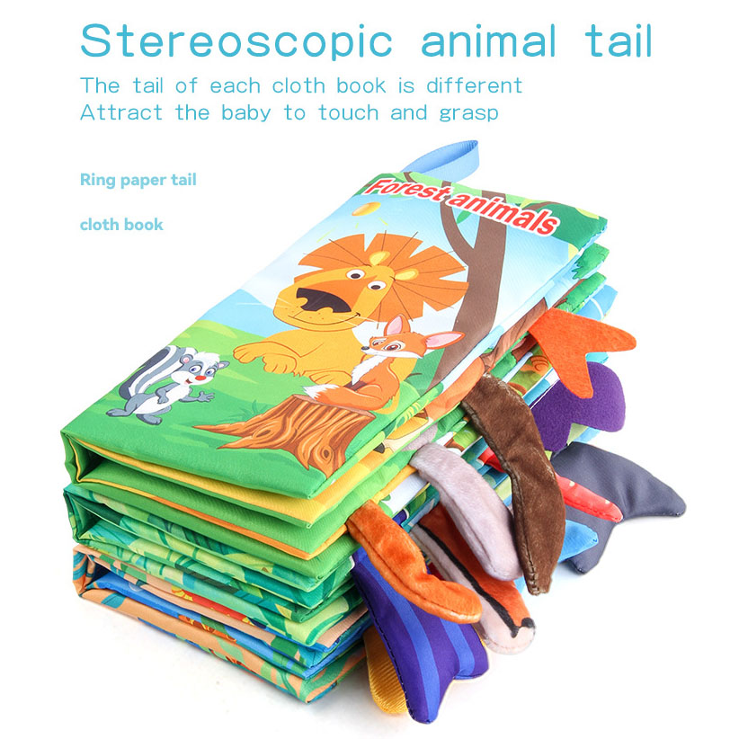 New Baby Cloth Books Visual an - огляд і ціна Educational Cartoon For Kids