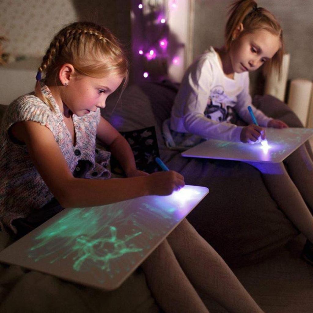 Kids Glow Paint Drawing Tablet - огляд і ціна Drawing Projector Kids