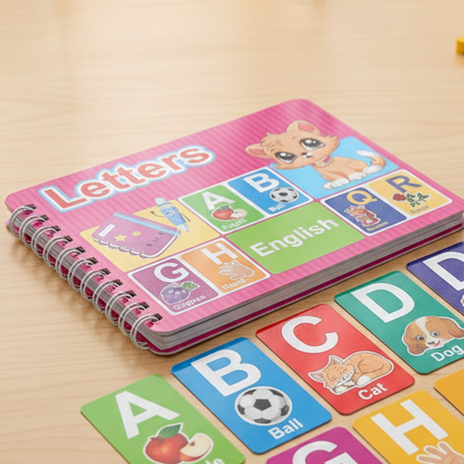 Early Education Cognitive Card - огляд і ціна Kids Educational - Alphabet Numbers & More