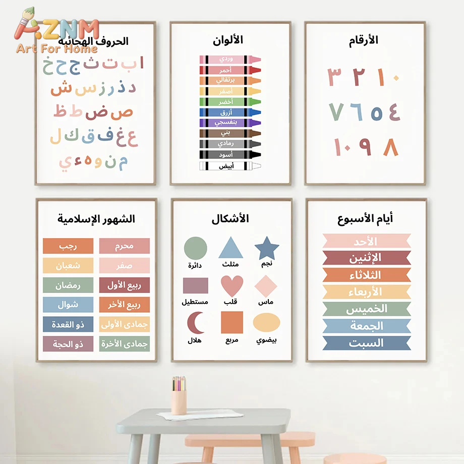 AZNM Arabic Educational Kids C - огляд і ціна Kids Educational - Alphabet Numbers & More