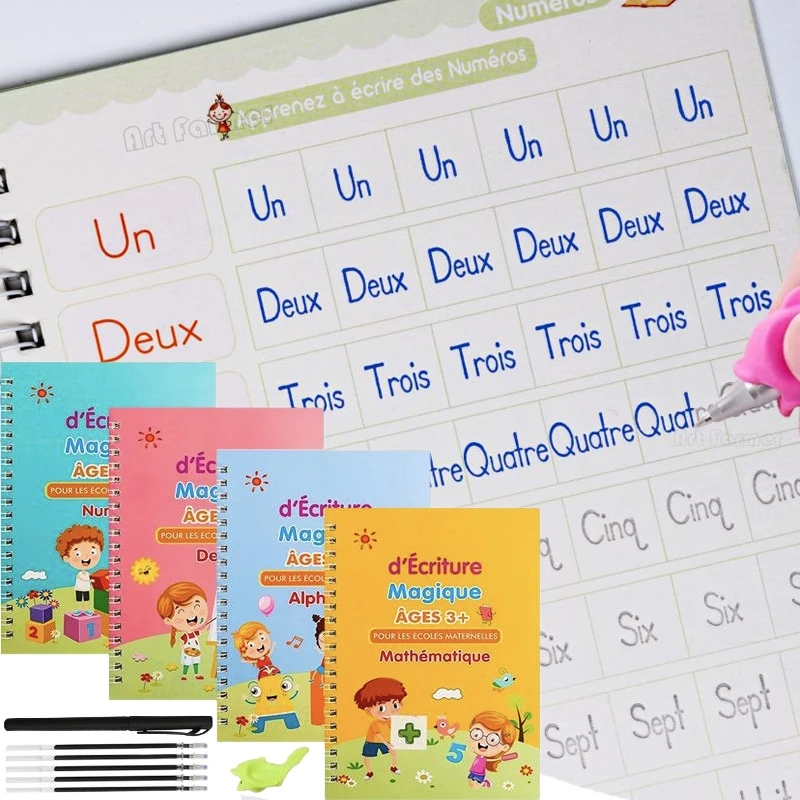 Magic French Copy Book Groove  - огляд і ціна Kids Education Laptop