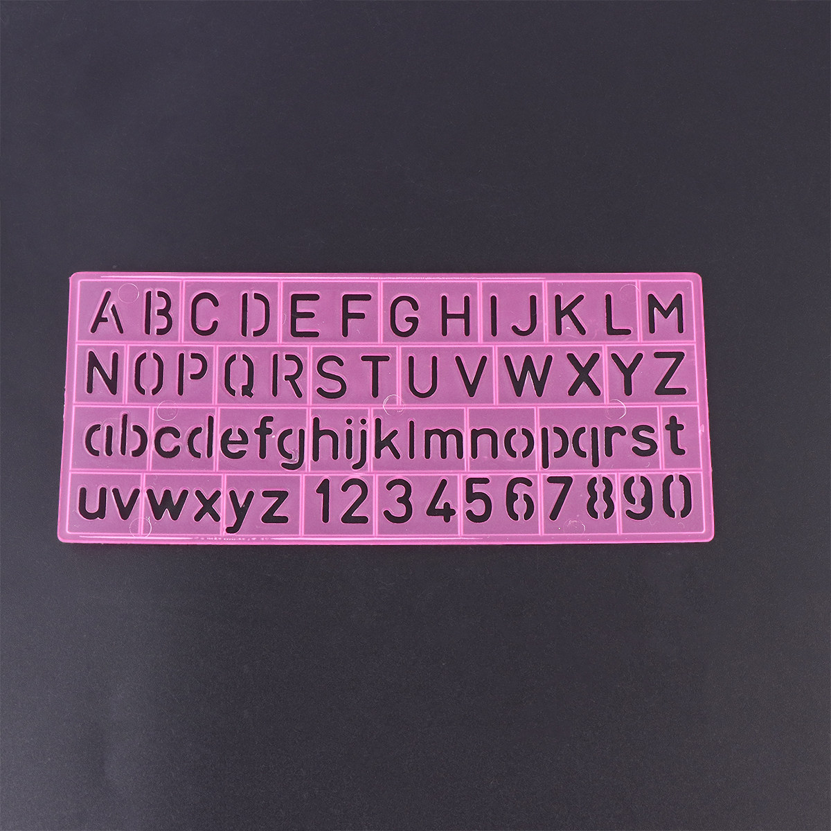 4Pcs Plastic Graffiti Rulers A - огляд і ціна Kids Educational - Alphabet Numbers & More