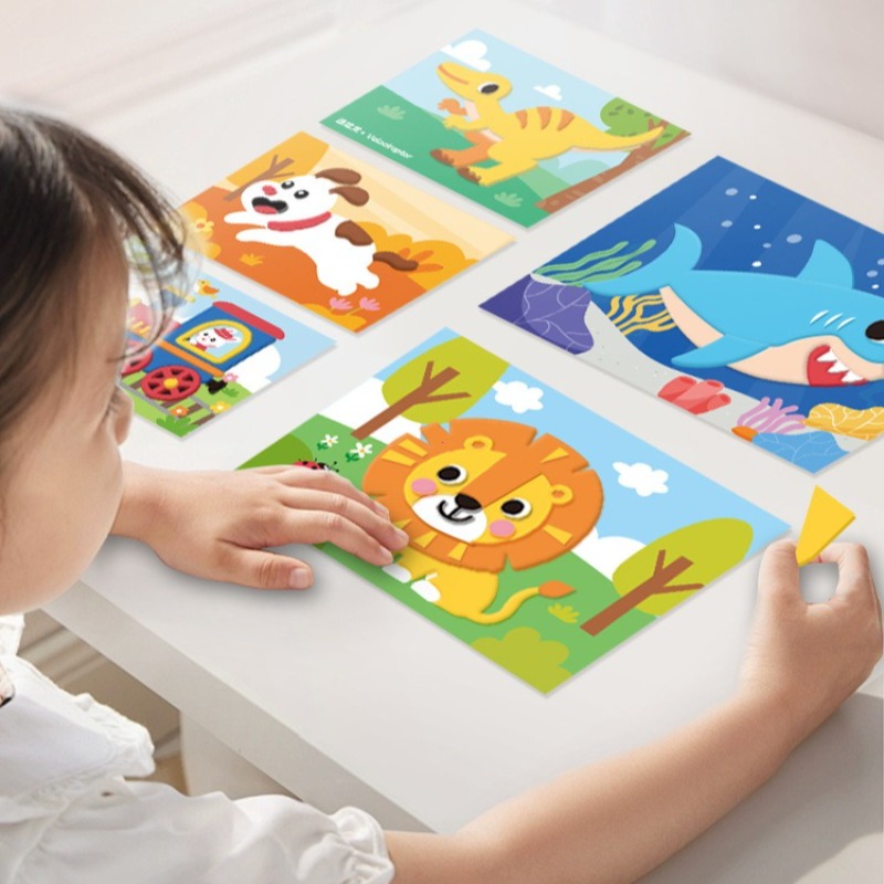 12Pcs/set 3D EVA Foam Sticker  - огляд і ціна Kids Education Wallpaper