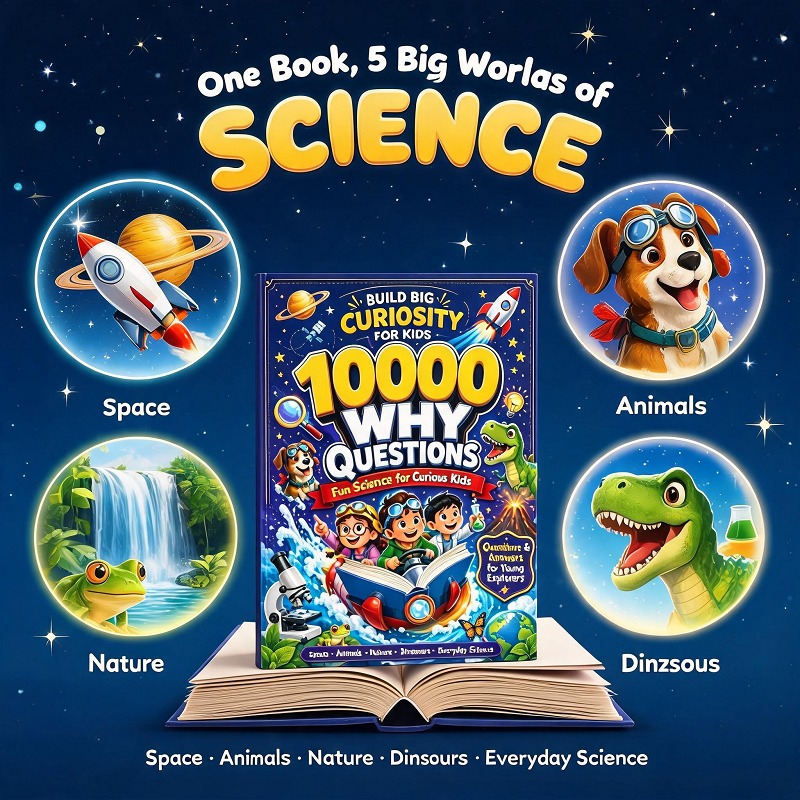 10000 Why Kids Science Encyclo - огляд і ціна English Kids Education