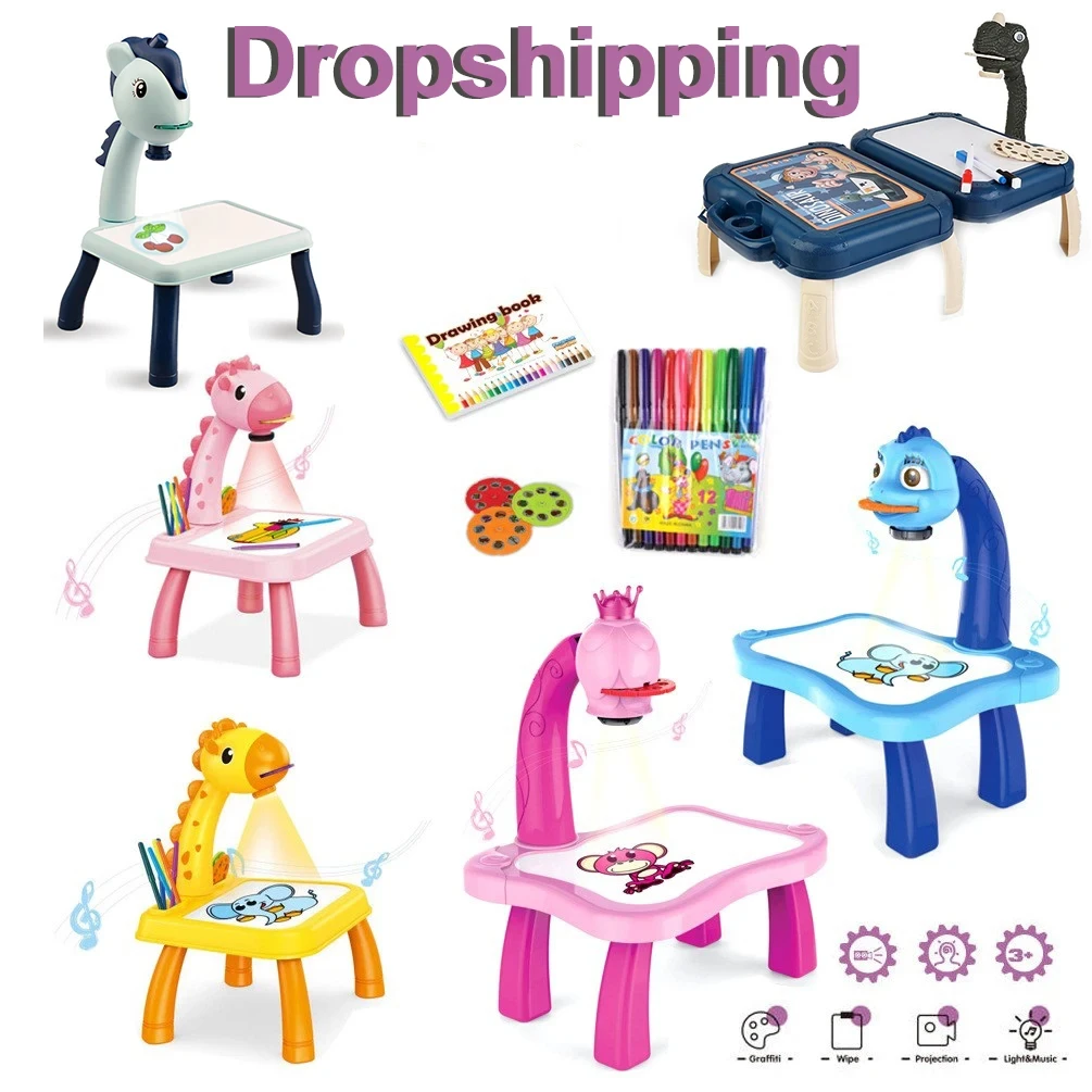 Children LED  Projector Art  D - огляд і ціна Drawing Projector Kids